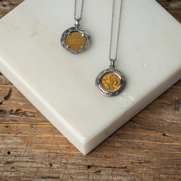 STERLING SILVER NECKLACE "WHITE EAGLE"