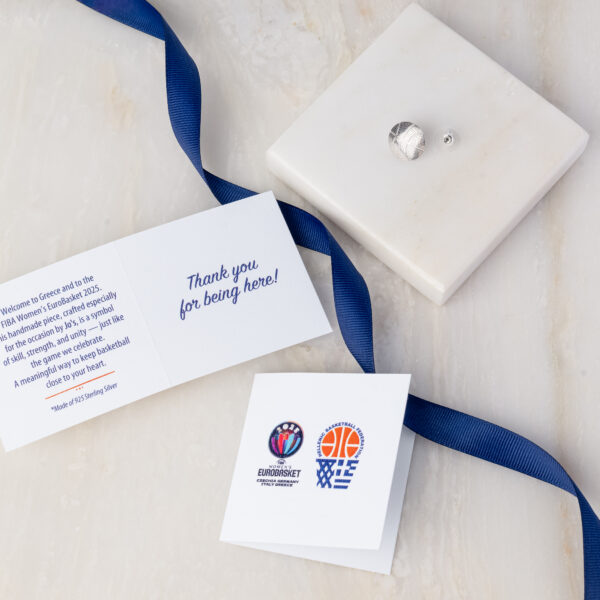 BASKETBALL LAPEL PIN-FIBA WOMEN'S EUROBASKET