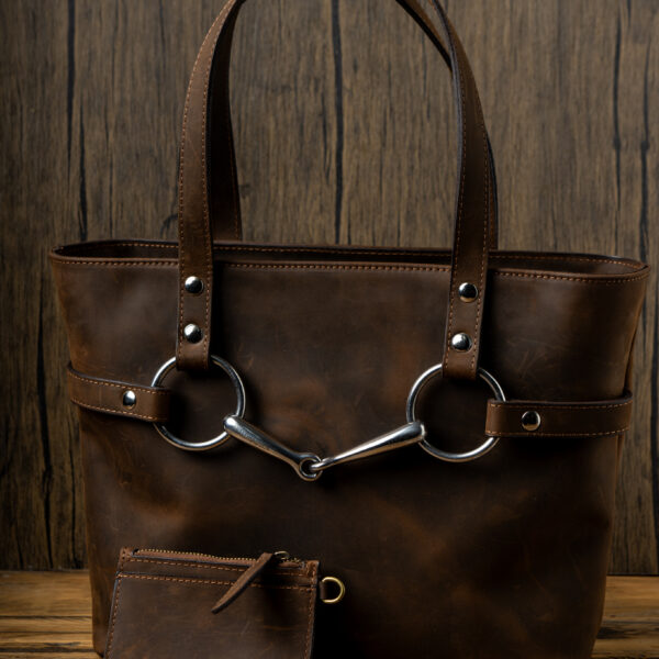 ΔΕΡΜΑΤΙΝΗ ΤΣΑΝΤΑ "GRAND SNAFFLE"