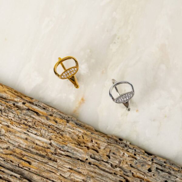 ΑΣΗΜΕΝΙΟ ΔΑΧΤΥΛΙΔΙ ΑΠΛΗ ΣΤΟΜΙΔΑ ΜΕΓΑΛΗ ΜΕ ΖΙΡΓΚΟΝ