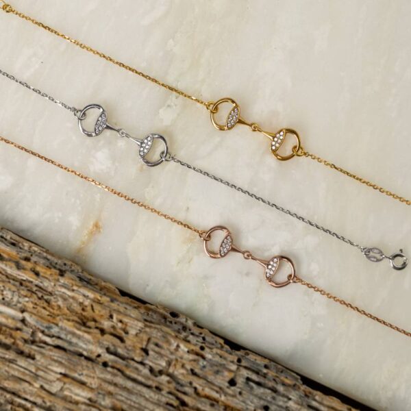 ΑΣΗΜΕΝΙΟ ΒΡΑΧΙΟΛΙ ΑΠΛΗ ΣΤΟΜΙΔΑ ΜΕ ΑΛΥΣΙΔΑ & ΖΙΡΓΚΟΝ